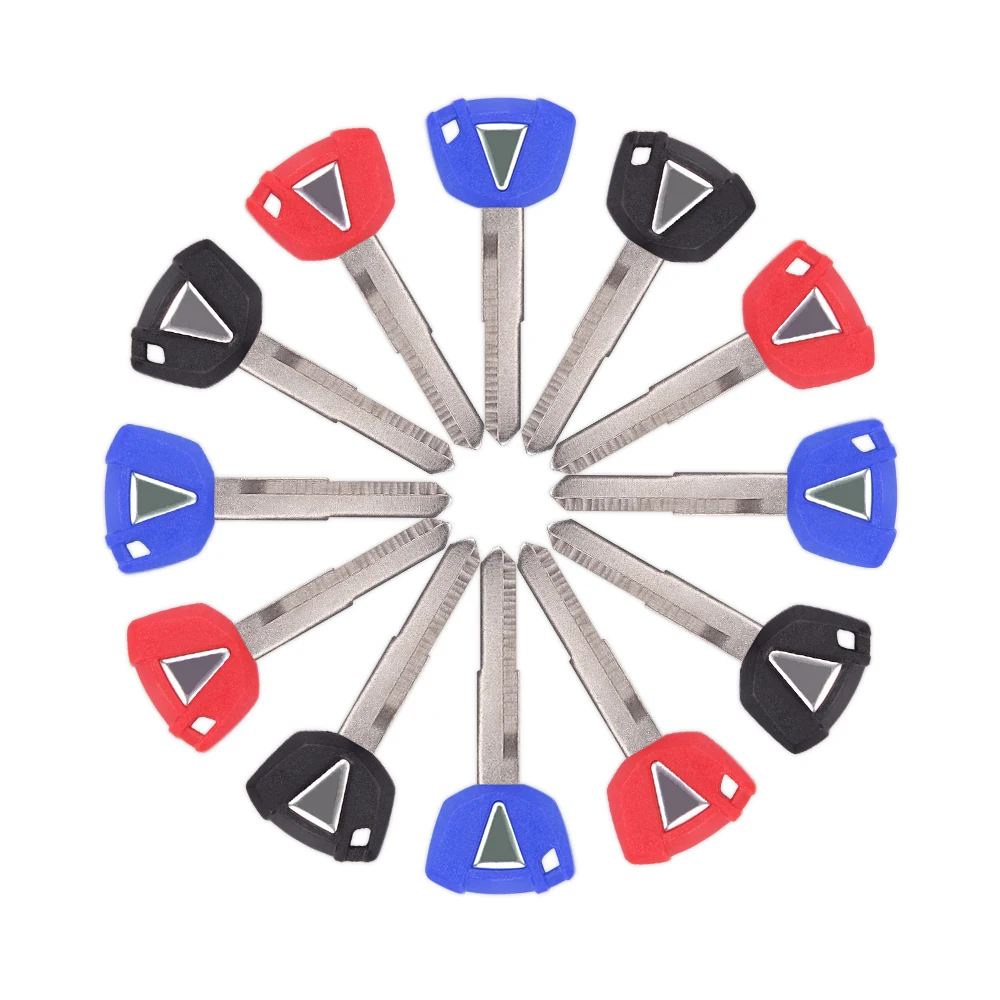 

3 шт. новый пустой ключ для мотоцикла, замена необрезанных ключей для Kawasaki ZX6R ZX9R ZX10R ZX12R ZX14R ZZR1400 Ninja ER6N ER6F ER6R KLE650