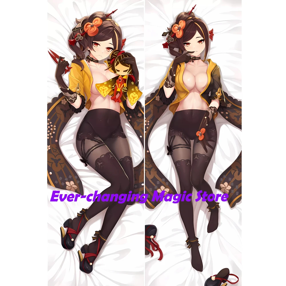 

Dakimakura Genshin Impact Chiori Pillow Case Cosplay Hugging Body Accessories Gifts