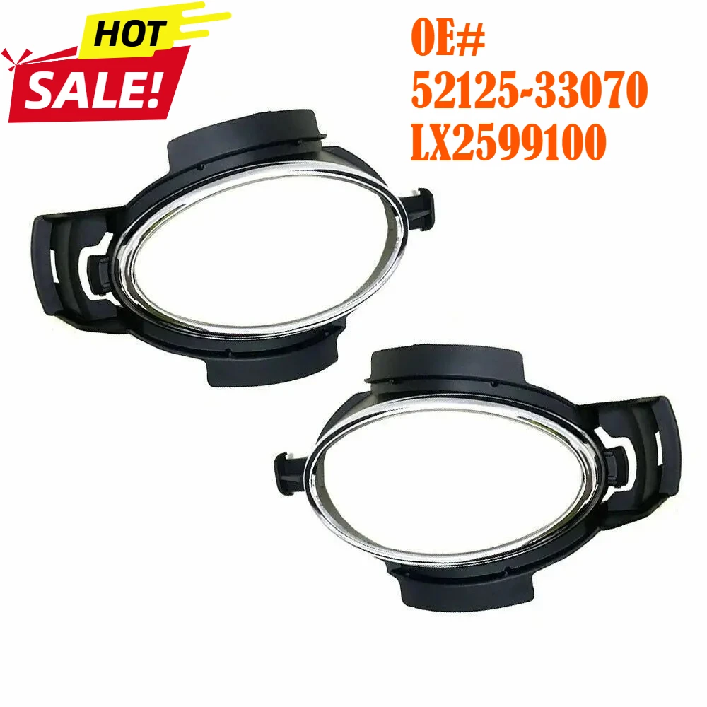 

Front Bumper Left Right Fog Light Cover Side Bezel Bumper Brackets For Lexus ES350 2007 2008 2009 52125-33070 LX2599100