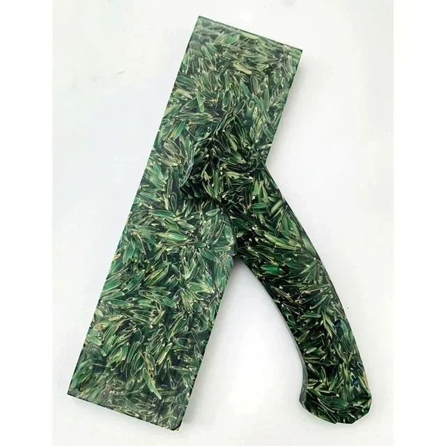 1 PCS All-Purpose Resin-Chaff Composite Board – Handcraft Material Suitable for DIY Handle Creation and Accessory Adjustment