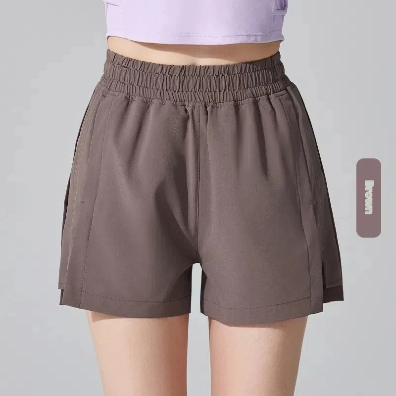 New Women's Loose Yoga Shorts for Running Gym Fitness Quick-Dry breathable sports shorts for all seasons Woman clothing