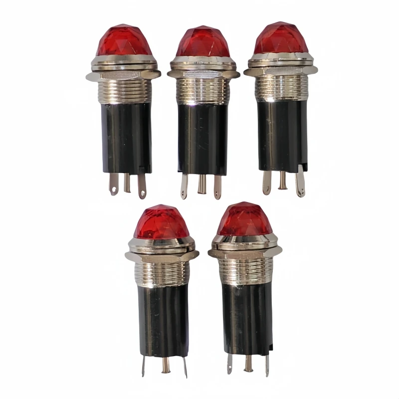 

Ampmart Guitar Amplifier Power Indicator Light Signal Light Built-in 6.3V Tungsten Filament Bulb Visual Indicator Light
