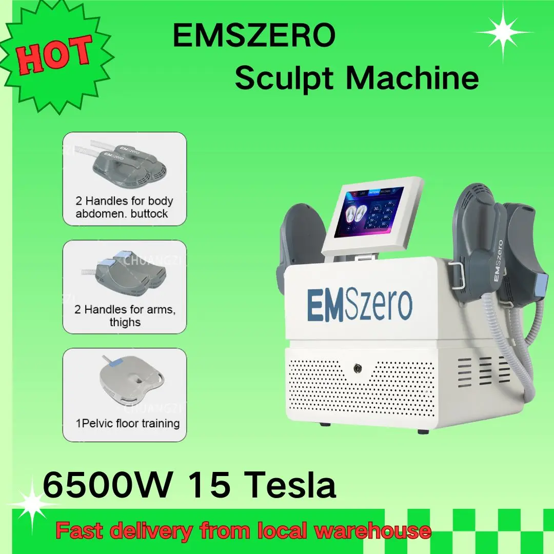 

Emszero Ultra RF 15TESLA 6500W EMS Zero Body Carving Machine EMS Сжигание жира EMS Профессиональная машина высокой мощности для похудения