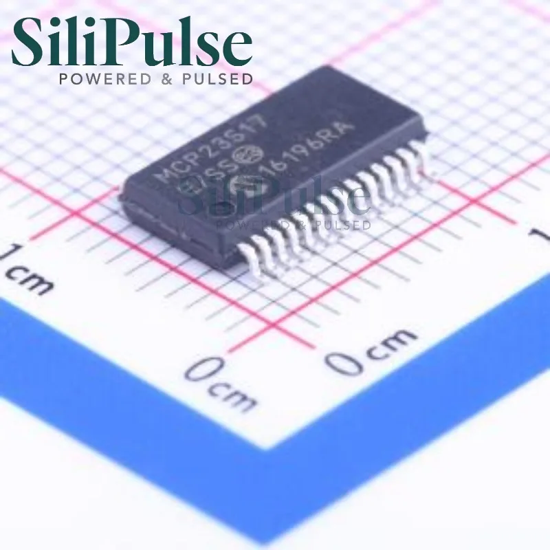 (1-10pcs) MCP23S17T-E/SS SSOP-28-208mil 100% Original In Stock I-O- -16-SPI-10MHz-28-SSOP
