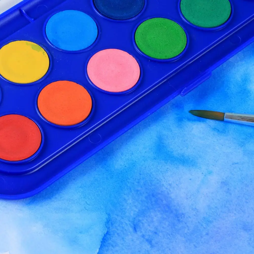 Твердая яркая железная Железная Ткань, 12/24/36/48 ярких цветов с кисточкой, подарок для начинающих профессионалов