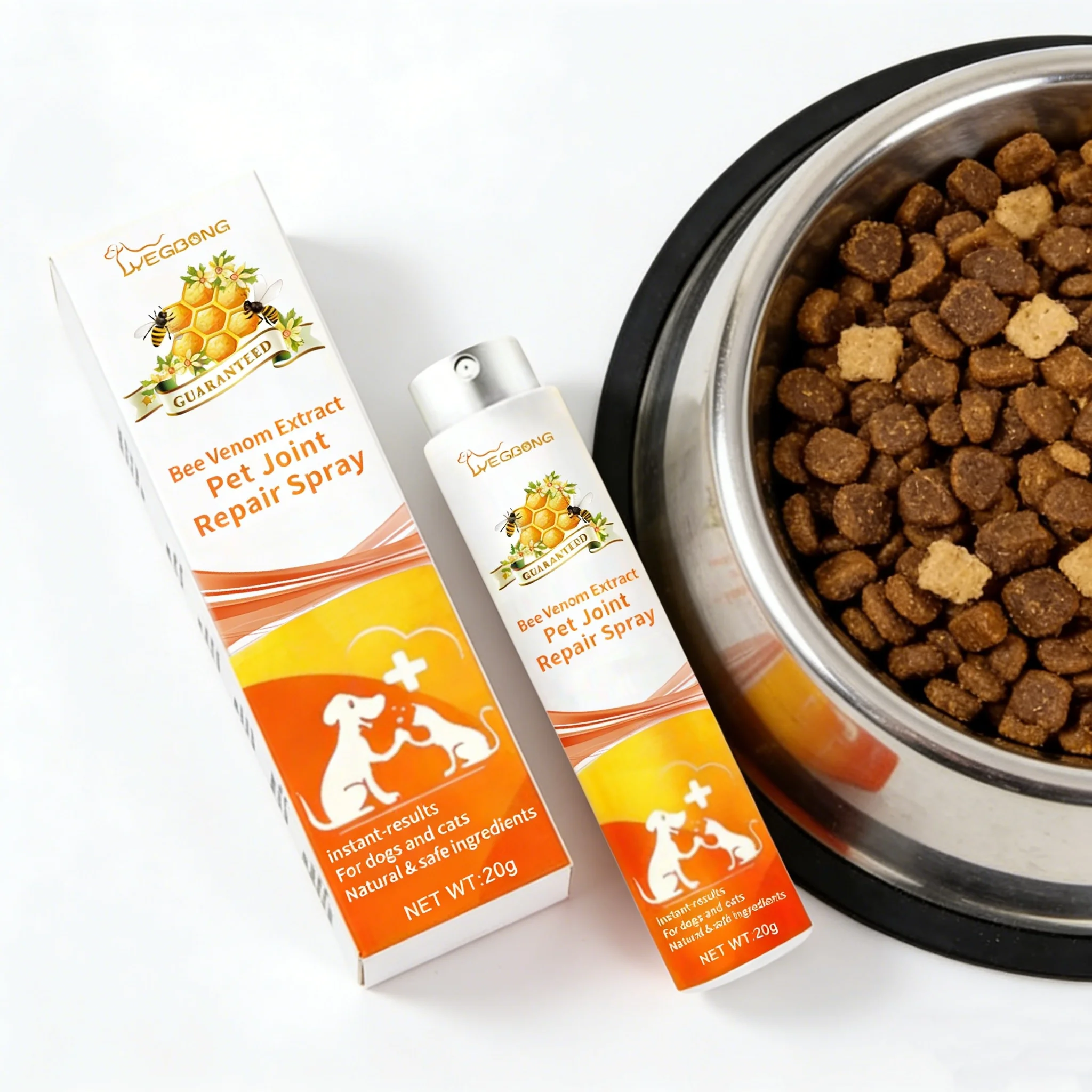 Yegbong Pet Joint Care Spray Pet Accessories Soft Safe Treatment Improved Mobility For Senior Dogs Healthy Joint Massage Sprays﻿