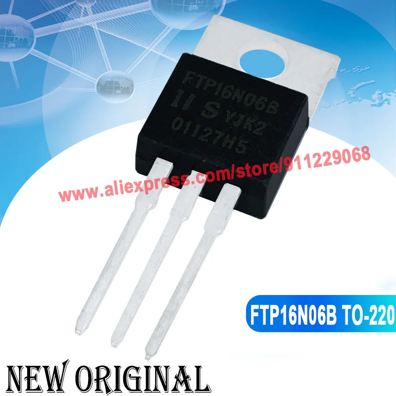 (5 Pieces) FTP16N06B FTP10N40C TO-220