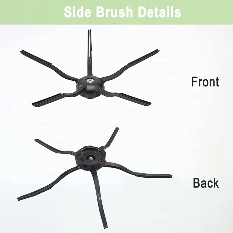 Main Brush Hepa Filter Side Brush Replacement Parts As Shown Plastic Vacuum Cleaner Parts For Roborock Q5 Q5+ Vacuum Cleaner