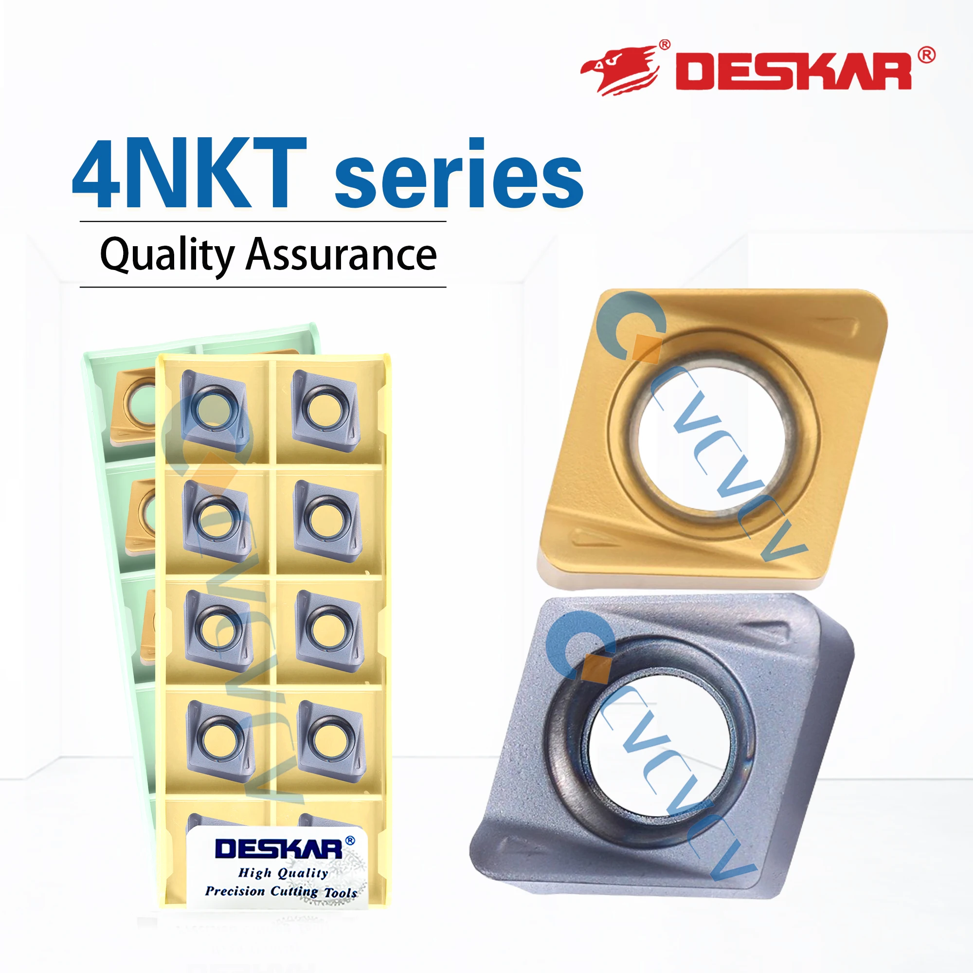 

4NKT060308R-ML LF6018 LF6028S DESKAR 100% оригинальное фрезерное лезвие, используемое для обработки стальных деталей, режущие инструменты из нержавеющей стали