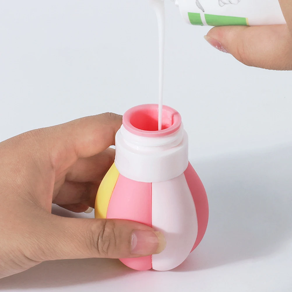 

3pcs Silicone Travel Bottles Empty Toiletry Containers Portable Leak Proof Lotion Sub Bottles Refillable For Shampoo H Soap