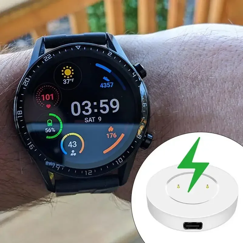 Док-станция для Huawei Watch GT/GT2/Honor Watch Magic 2, беспроводной USB-кабель для быстрой зарядки, магнитное зарядное устройство для часов