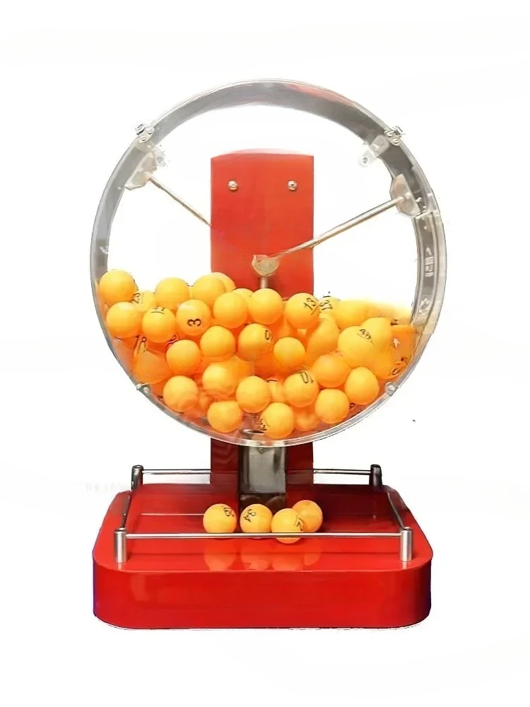 50-100 Ball Electric Automatic Bingo Cage Lucky Game Playing Machine Hot Selling Electric Acrylic Lottery Machine