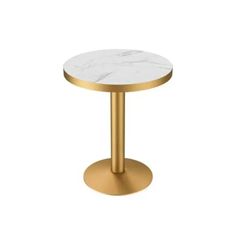 

Living Room Commercial Café Tables Round Balcony Homestay Negotiation Café Tables Bar Metal Furniture A Mesa MH40ZZ