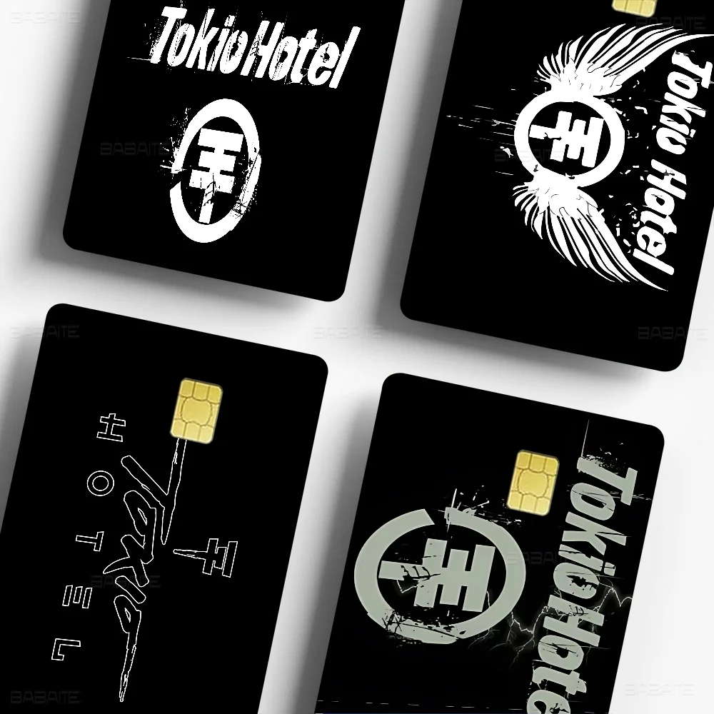 T-Tokio H-Hotel Tom Bill Kaulitz Anime Spend Or Save Funny Shell On Off Ultra Thin Sticker Skin Cover Film For Debit Credit Card