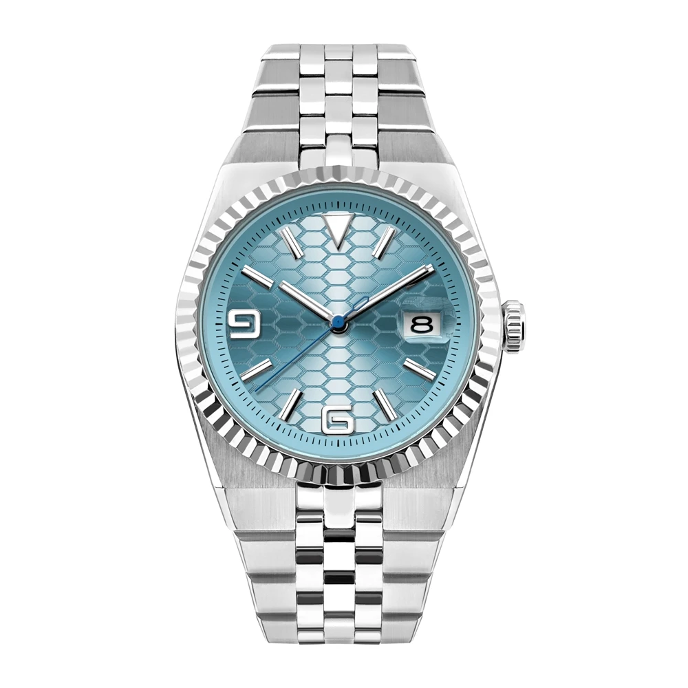 カスタムロゴ 40mm メンズ腕時計 高級 NH35/MIYOTA 自動巻き腕時計 メンズ 機械式腕時計 サファイアクリスタル 防水時計