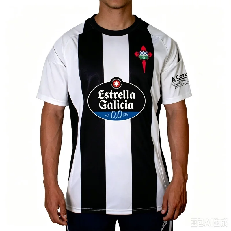 2026 Summer Ferol Athletic Club Fan Jersey Black Striped Tee Family Matching Outfit for Sports Street Tops Tees Casual Wear