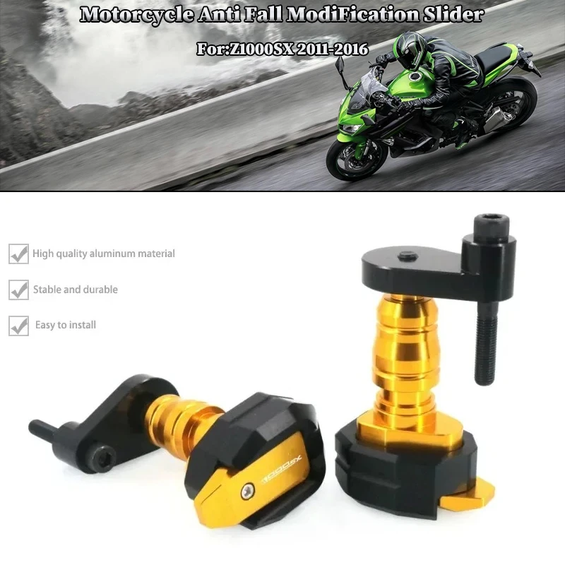 

Motorcycle Falling Protection Frame Slider Fairing Guard Crash Protector For KAWASAKI Z 1000SX Z1000SX 2011-2016 2015 2014 2013