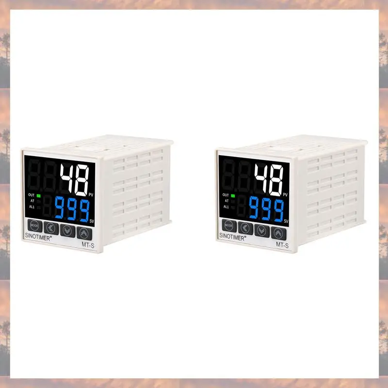 N75R-2X SINOTIMER Household Digital Pid Temperature Controller Thermostat For Heating Cooling Instrument Relay