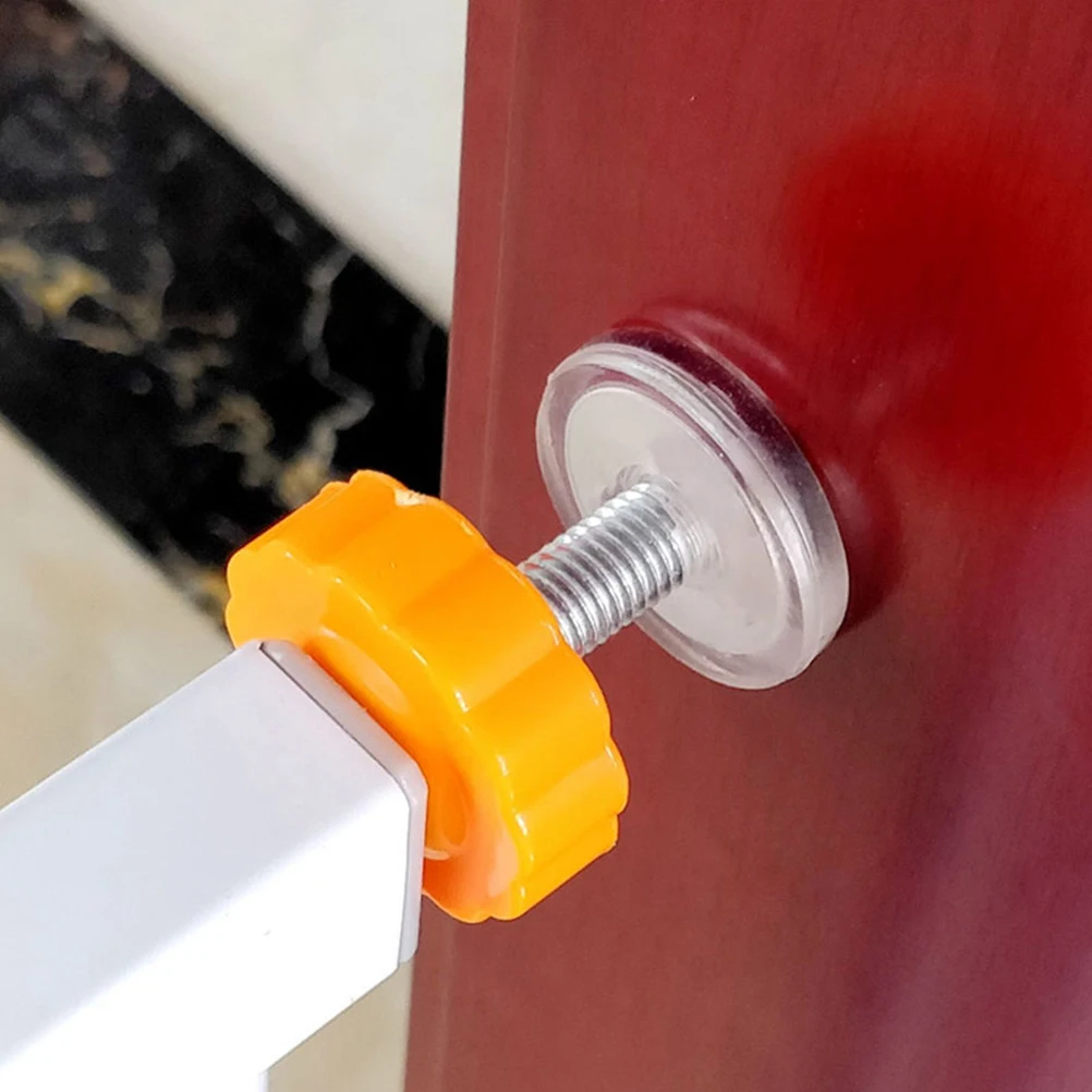 

7pcs Stair Guardrail Bolts Threaded Rods Baby Gate Extension Replacement Parts Safety Door Accessories