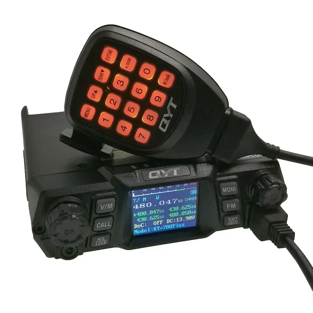 2026/100W long range portable radio station 136-174mhz 200  walkie talkie 20km 50km range mobile radio QYT KT-780 Plus