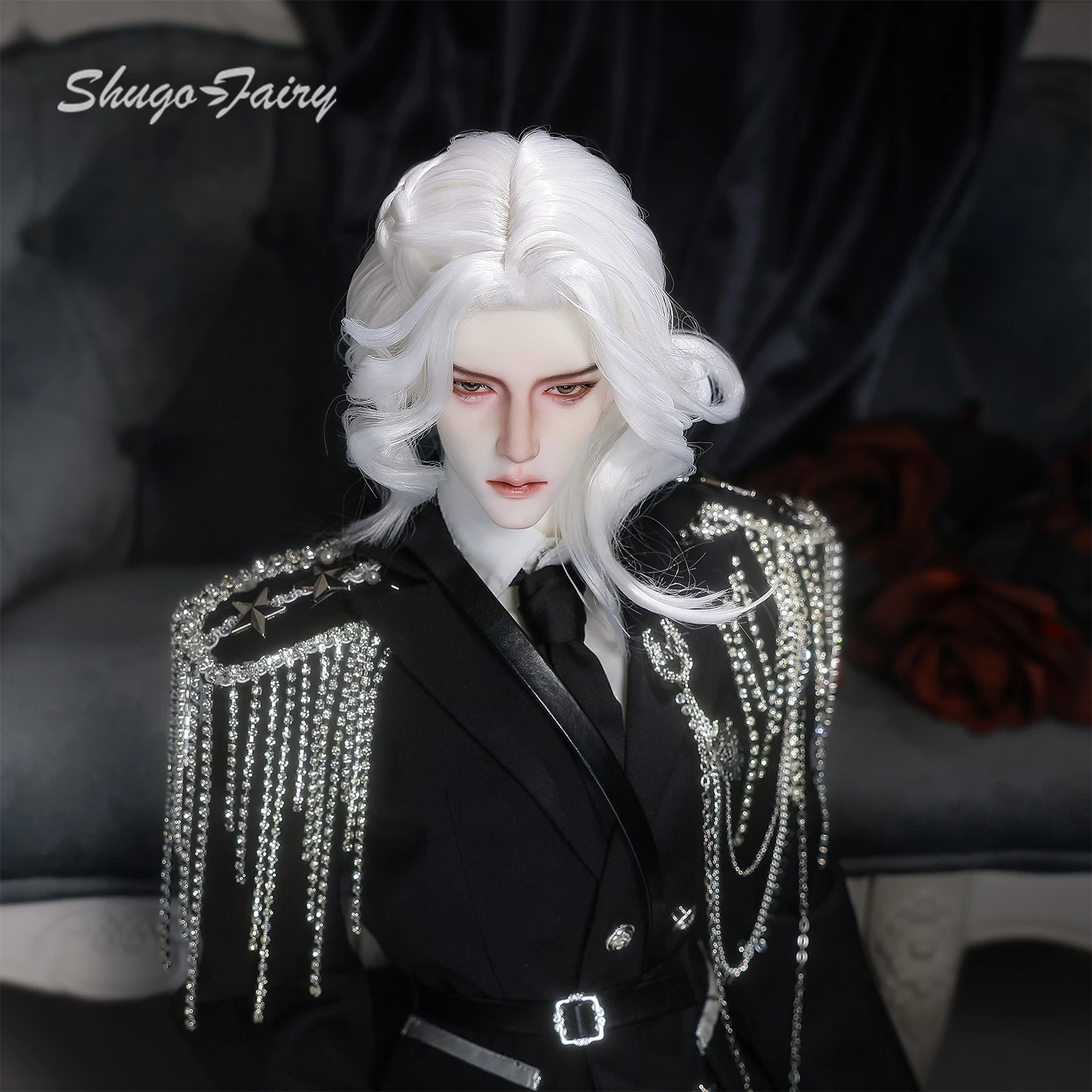 

Shugafairy Carson C 1/3 BJD Doll Grand Admiral Military Uniform Edition Premium Resin Collector Sculpt Complete Set