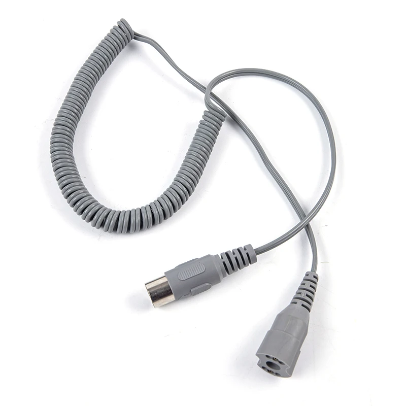 Cable de alimentación para taladro eléctrico de uñas, accesorio de máquina fuerte de 30000 RPM, Cable de mano, cuerda de mango gris de 10mm