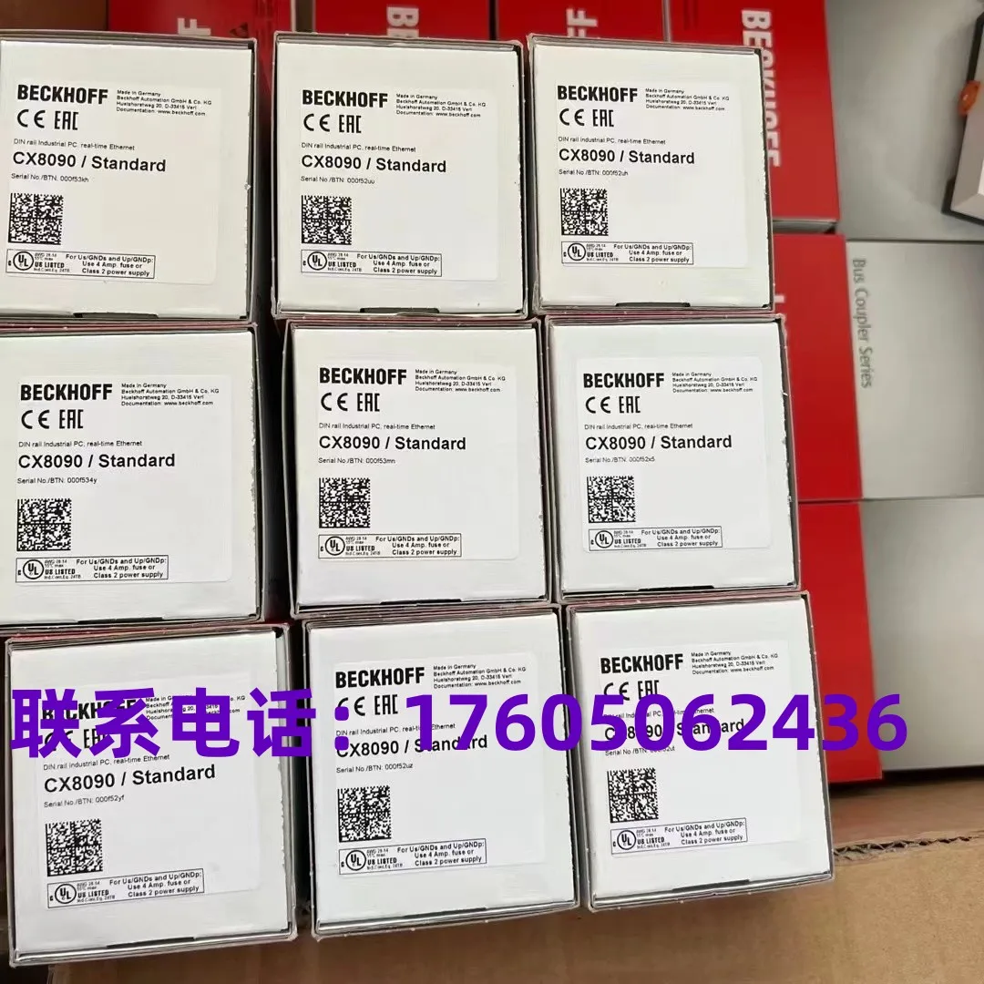 New German BECKHOFF CX8080 CPU Controller Module Negotiation