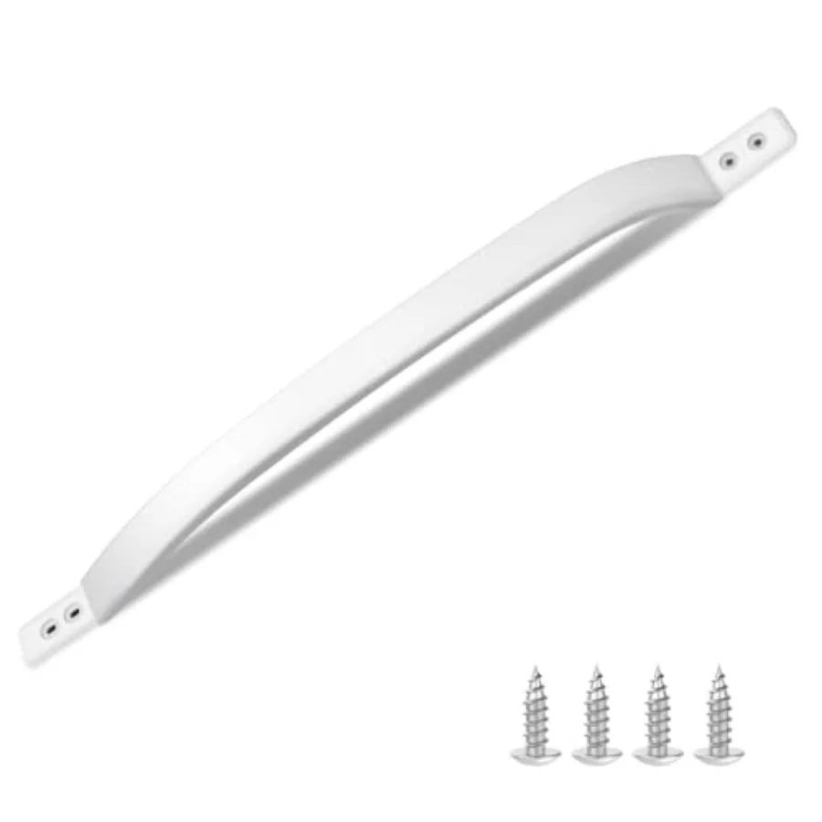

Upgraded Frigidaire Kenmore Refrigerator Handle Replacement - White Freezer Refrigerator Door Handle