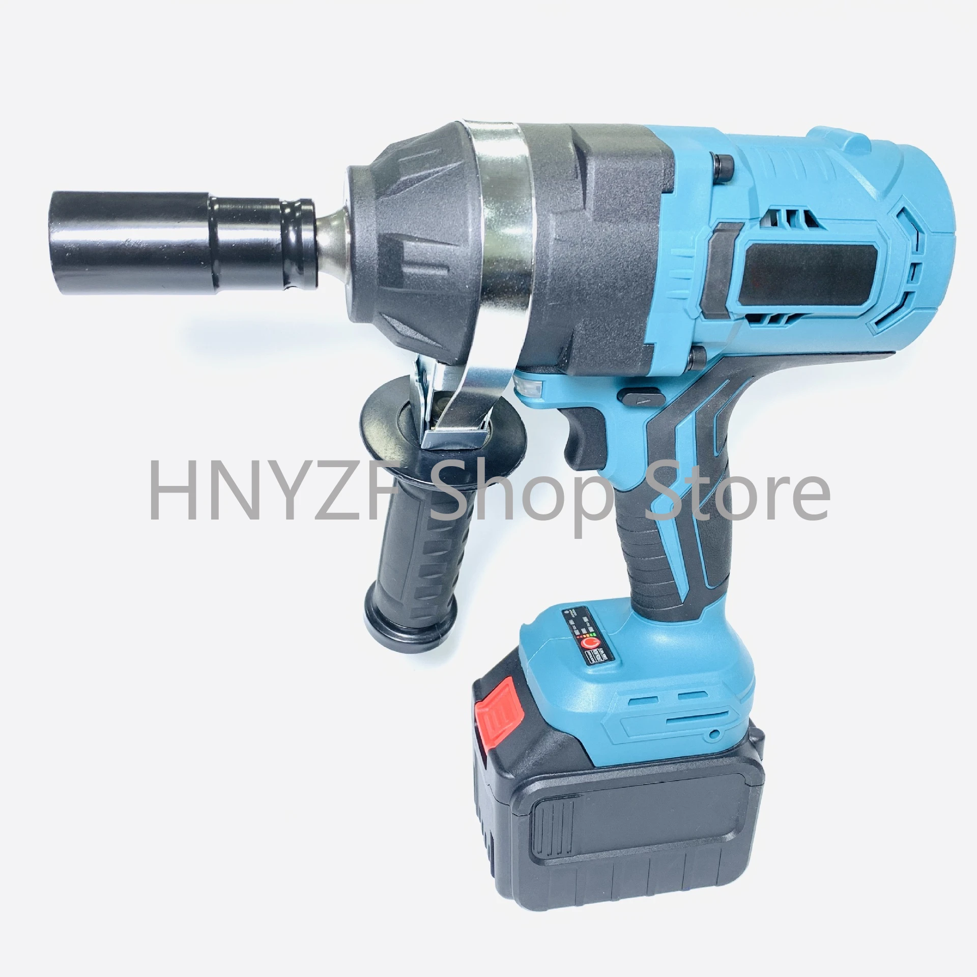 Rechargeable Lithium Brushless Electric Impact Wrench 2180N.m High Torque Heavy Duty Cordless Wrench For Truck Tire LL01