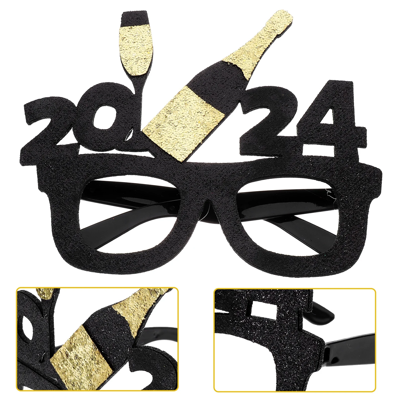 

Modeling New Year Party Glasses Eyeglasses Sunglasses Women Plastic Years Accessories