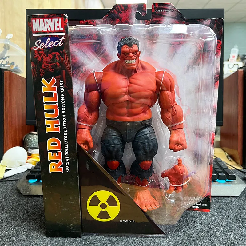 20cm Dst Marvel Comics Edition Red Hulk Red Giant 9-Inch Movable Action Figure Model Toy Marvel Comics Series Children Gift