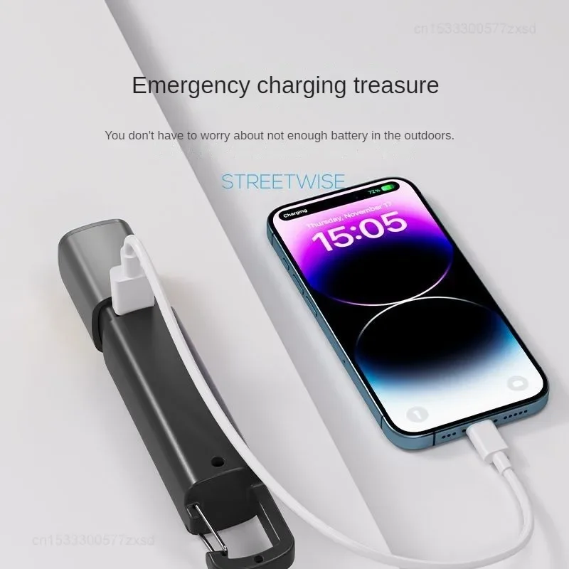 Xiaomi SMILING SHARK torcia da esterno portatile a luce forte con messa a fuoco variabile con lampada da campeggio per la pesca a piedi