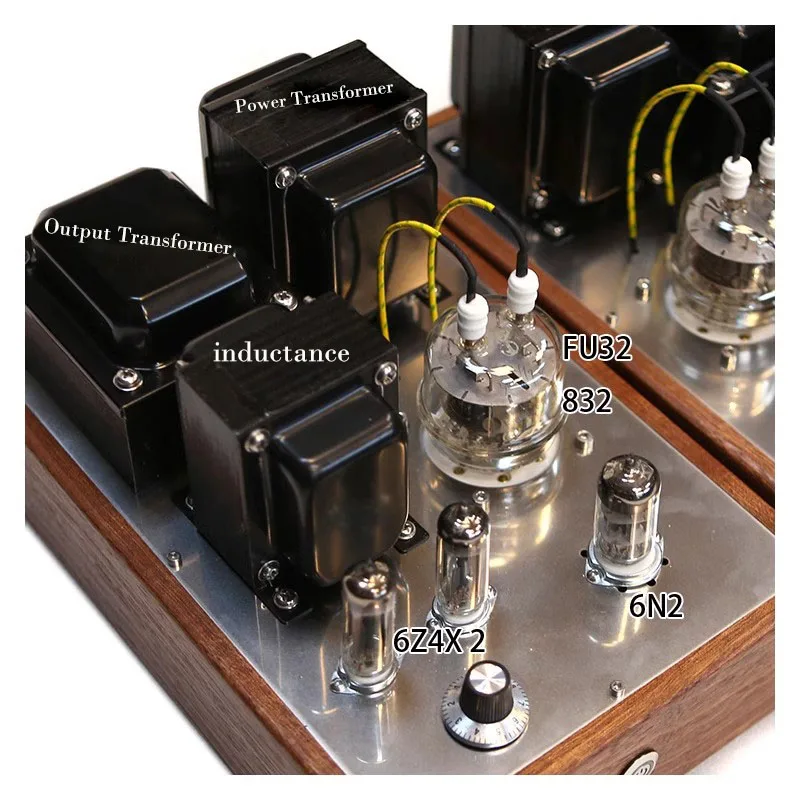 AIYIMA SMSL FU32 Vacuum Tube Amplifier 6W 2.0 Stereo Paralleling Single ended Class A Tube Amplifier Tube Rectificat Power Amp