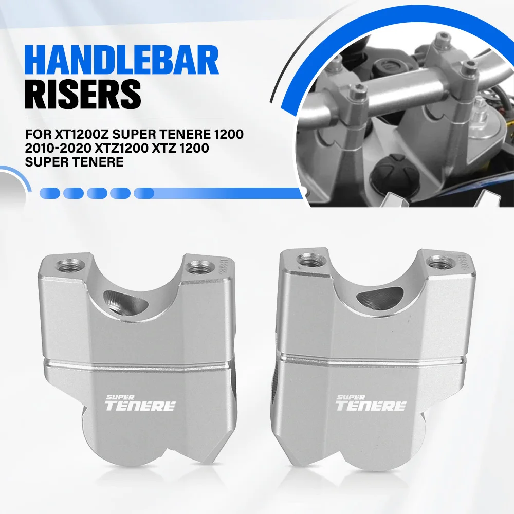 

For Yamaha XT1200Z SUPER TENERE 1200 2010-2020 XTZ1200 XTZ 1200 Super Tenere Motorcycle Riser Handlebar Heightening Clamp Mount