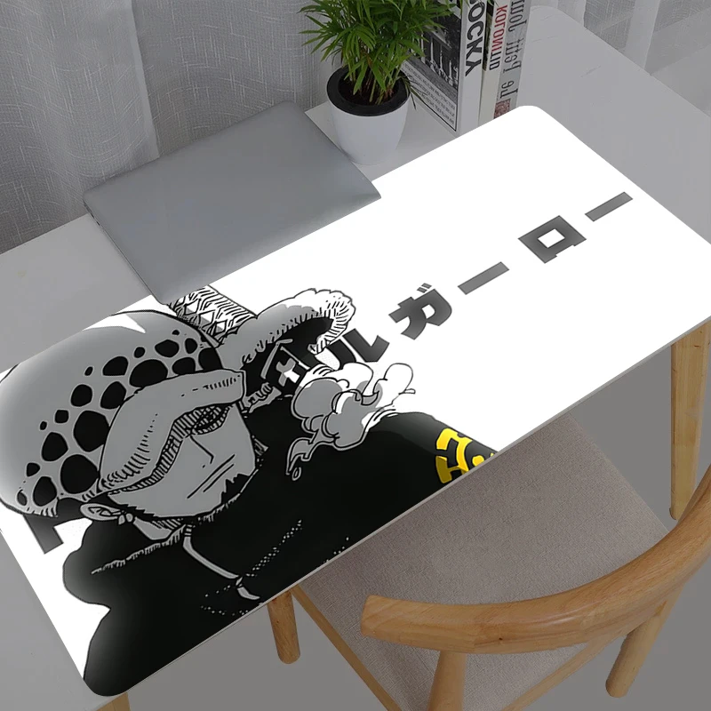 Tapis de souris One Piece, nouveau tapis de souris XXL pour gamer, grand tapis de bureau pour clavier, tapis de souris en caoutchouc pour ordinateur portable