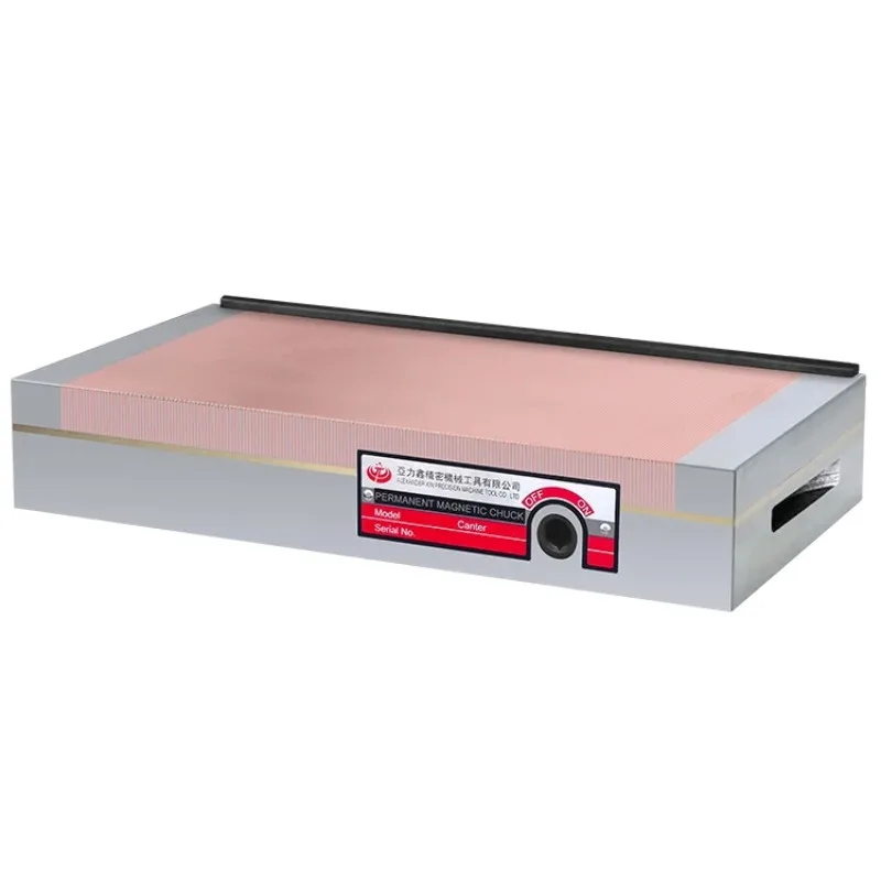 Heavy-Duty Industrial Cast Magnetic Chuck High-Durable Tool Accessory for Milling Machine Permanent Magnetic Chuck