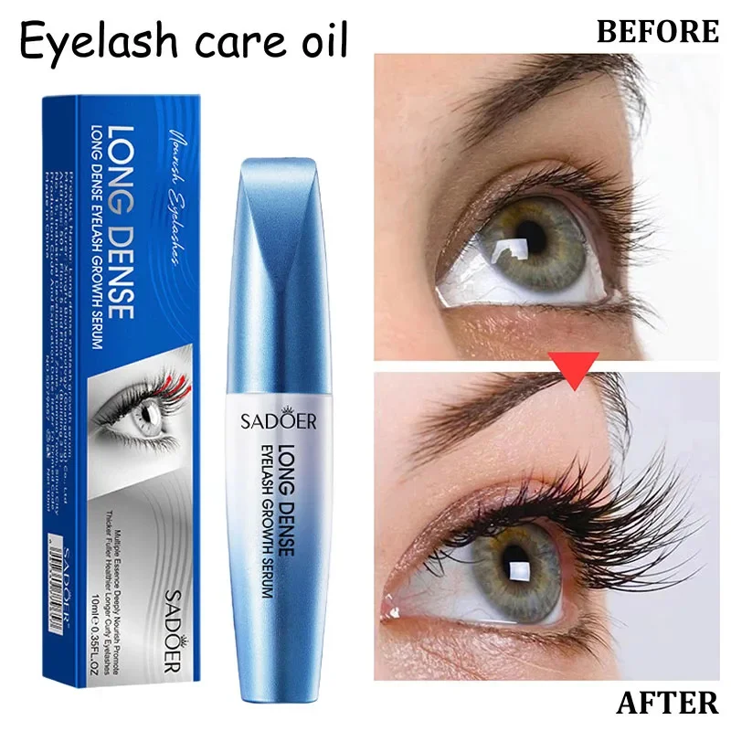 Siero per la crescita rapida delle ciglia Ciglia naturali Enhancer Sopracciglia più spesse Sollevamento Essenza Ciglia più piene Cura degli occhi Cosmetico coreano