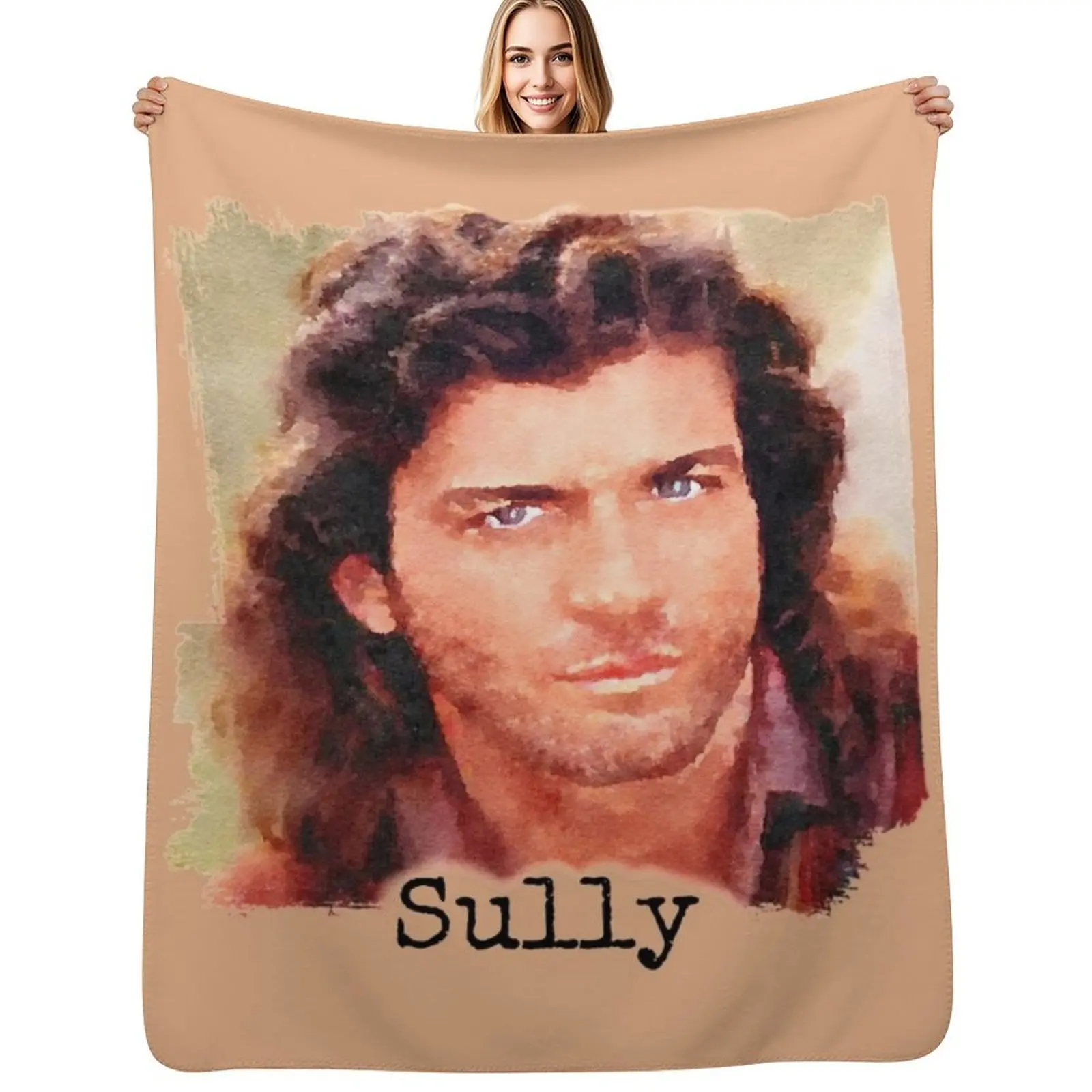 Sully, Dr. Quinn, Medicine Woman Throw Blanket Polar Furrys blankets ands Luxury Brand Stuffeds Blankets
