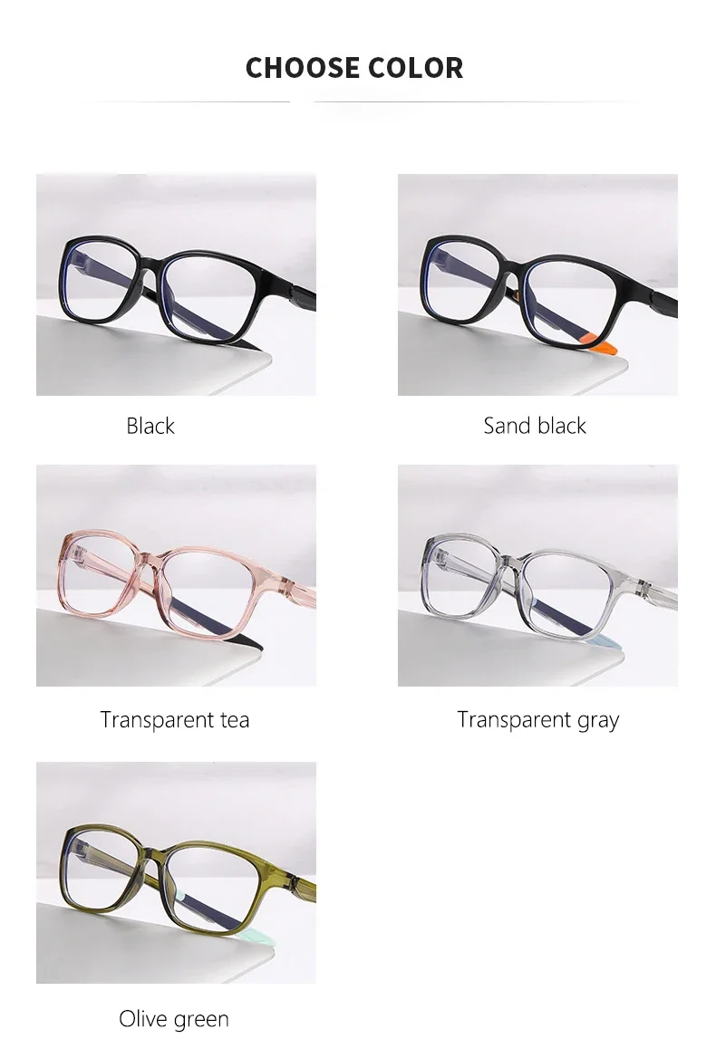 Automatischer Zoom, intelligente Anpassung, Lesebrille, HD Blue Light Tr, ultraleichte Lesebrille – Detail 7