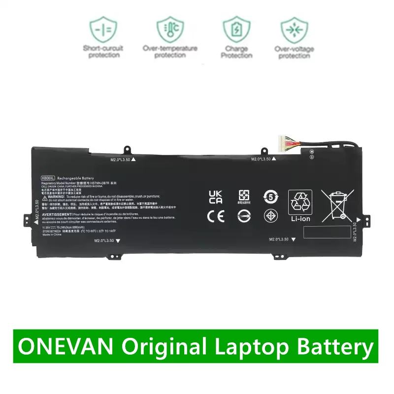 ONEVAN KB06XL Laptop Battery For HP Spectre X360 15-B Series 15T-BL100 15T-BL101NG HSTNN-DB7R TPN-Q179 902401-2C1 902499-855