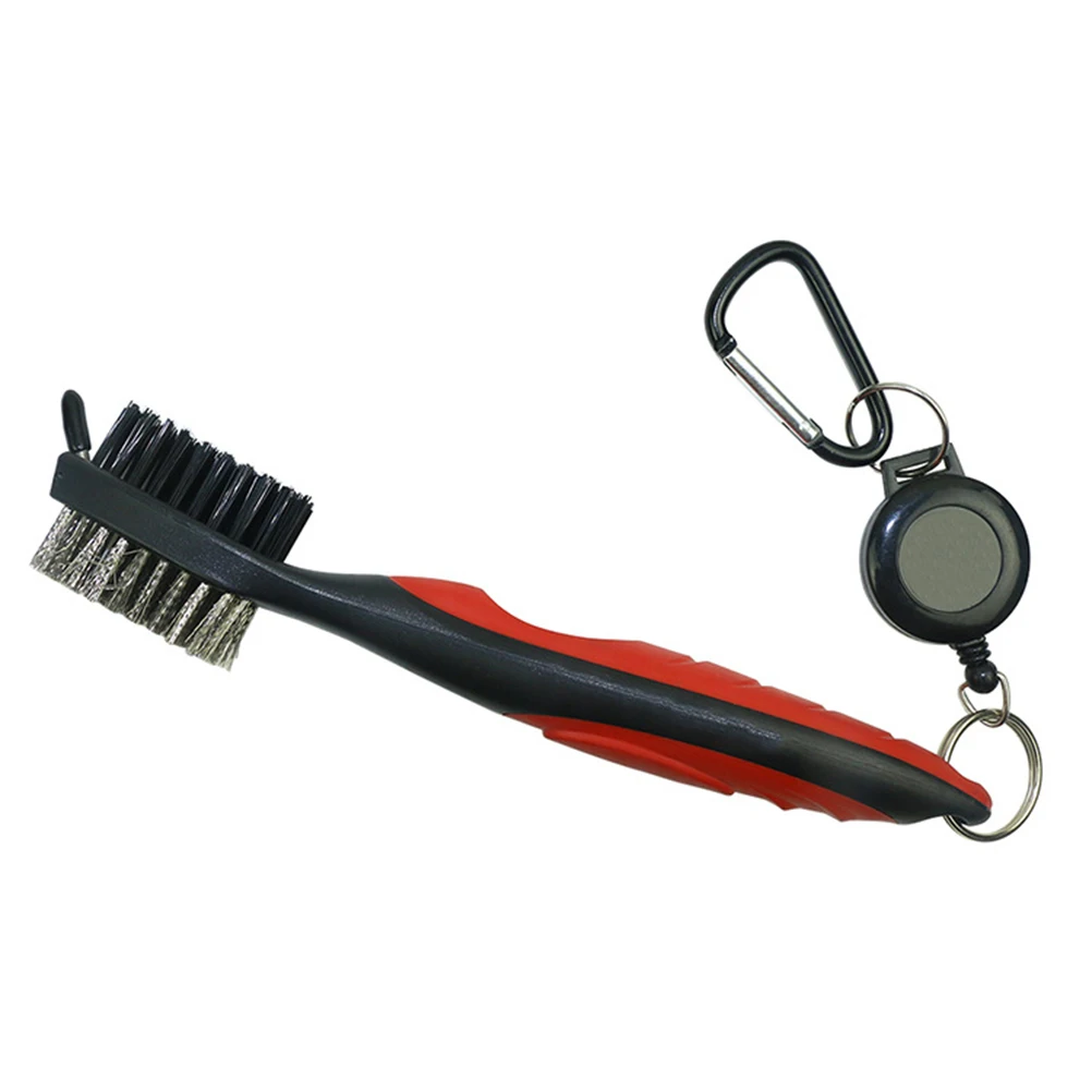 

Golf Cleaning Brush Club Dirt Remover Durable Anti Corrosion Lightweight Portable Groove Cleaner Best Tool Clubs Spikes