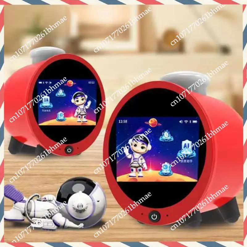 -A21Z Interactive AI Sound Alarm Clock Featuring Wifi Dialogue Timer And LCD Touch Screen For Home Decor