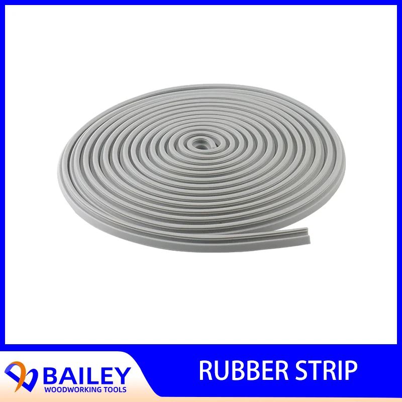 Bailey 1M tipo gris tira de barra de presión junta de goma 8x10mm para máquinas de sierra de haz Biesse Selco herramienta de carpintería FNAG103417