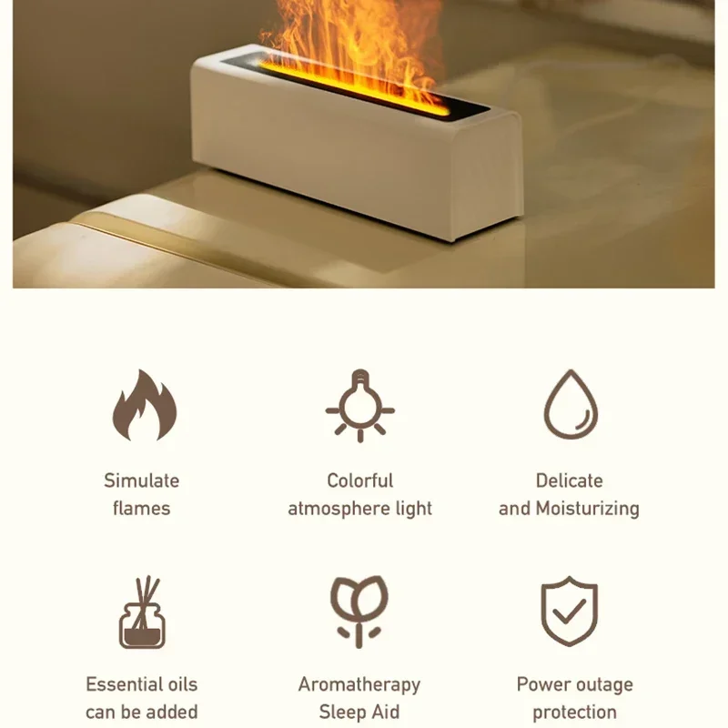 Xiaomi Youpin Humidifier Aroma Diffuser USB Desktop Light Aromatherapy Purifier Air for Bedroom With 7 Colors Home Appliance New