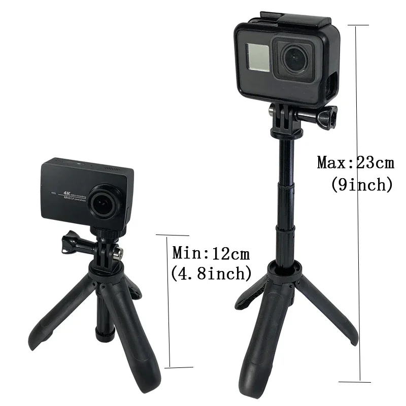 FF-H26A treppiede Selfie Stick monopiede estensibile per Gopro Hero per SJCAM Xiaomi YI 4k accessori