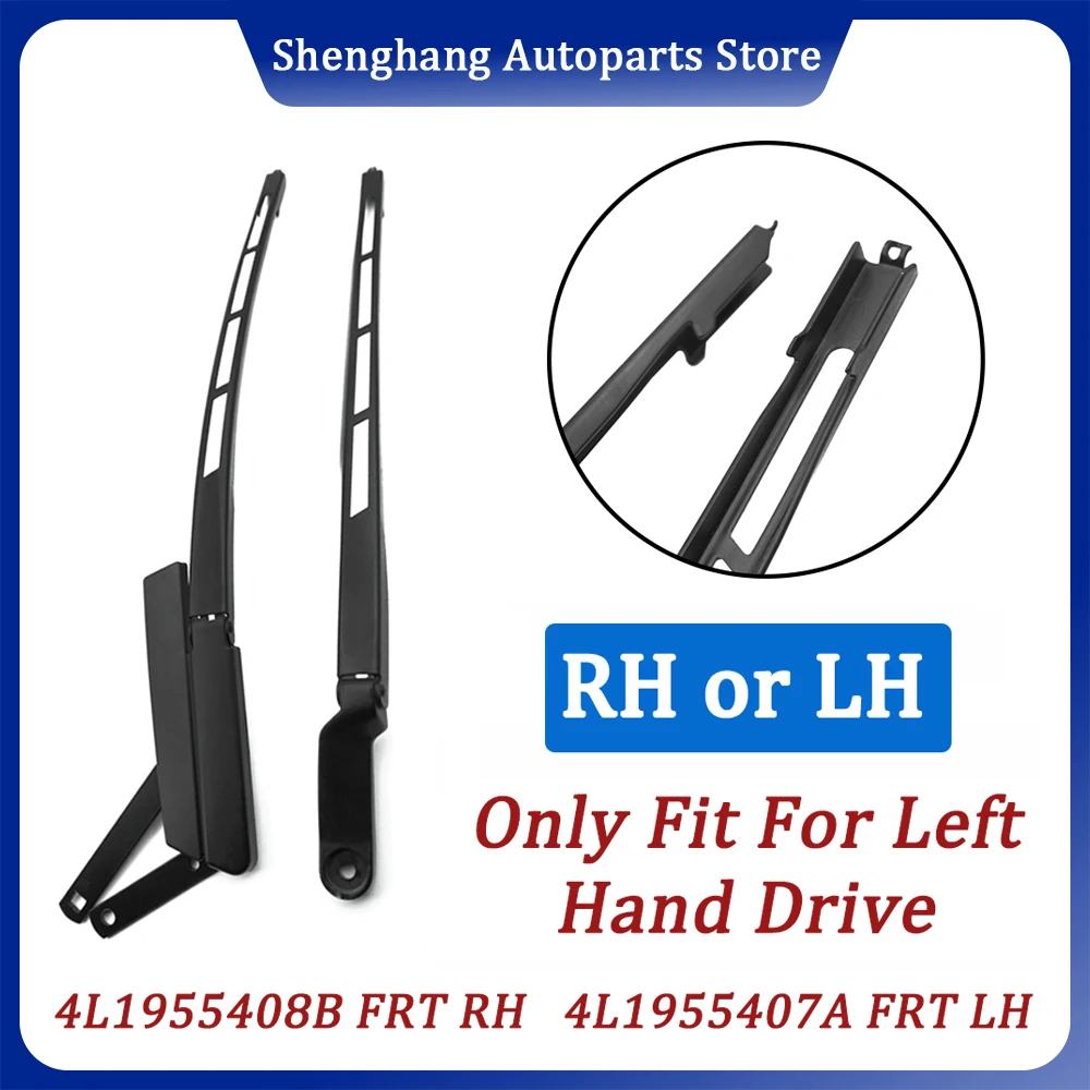 Front Right / Left Windshield Wiper Arm For Audi Q7 2006 2007 2008-2015 2016 4L1955408B 4L1 955 408 B 4L1955407A 4L1 955 407 A