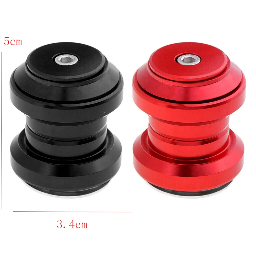 Aluminum Alloy 34mm Cartridge External Bearing With Top Cap Fixed Gear Bicycle Headset