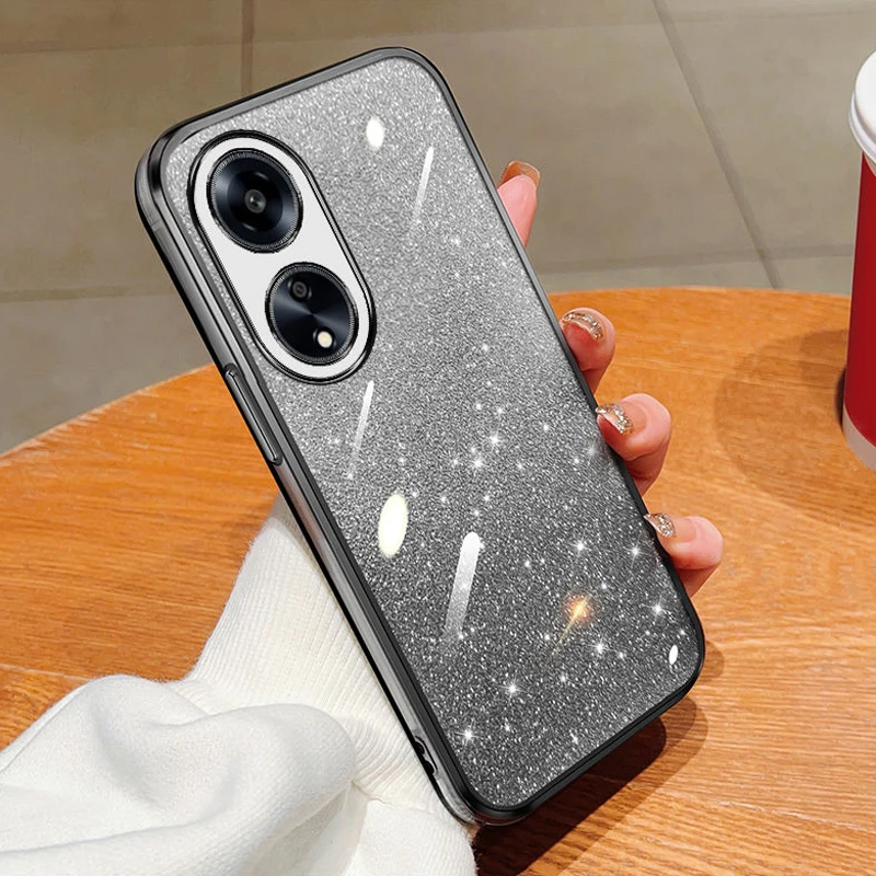 For Honor X7B Case Honor X7 Luxury Electroplated Glitter Case  CLK-LX3 CMA-LX2 CLK-LX1 Soft TPU Bumper Clear Phone Back Cover