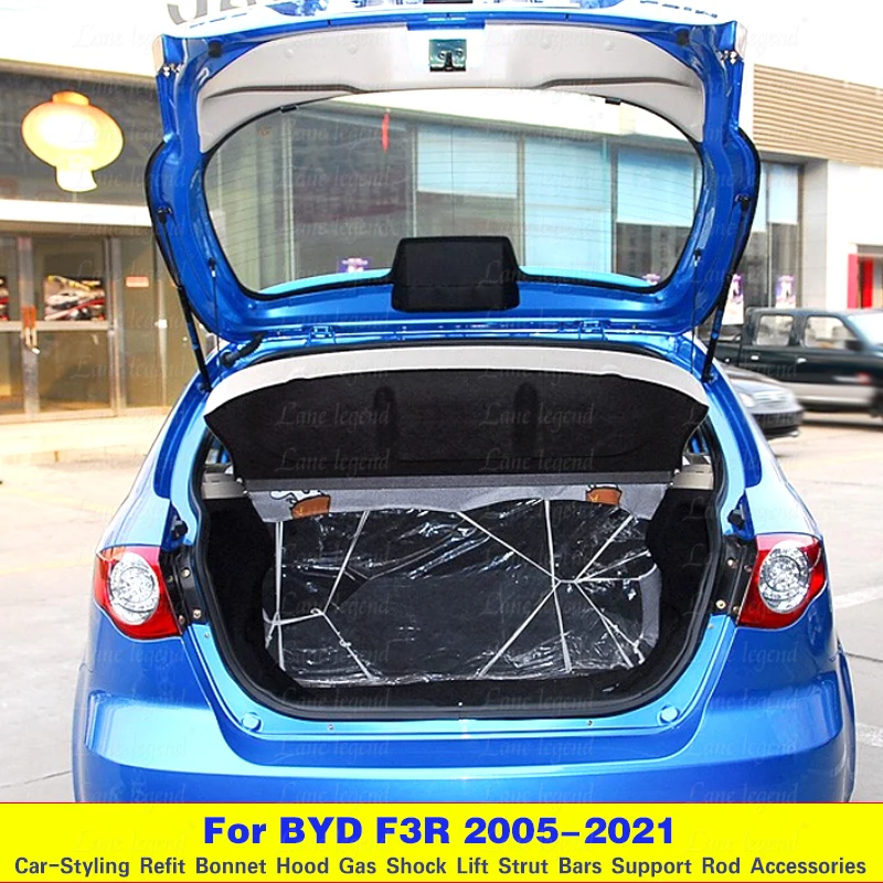 Car Trunk Struts for BYD F3R Hatchback 2005-2021 6309010 Rear Tailgate Boot Gas Springs Struts Shock Lift Supports Hydraulic Rod