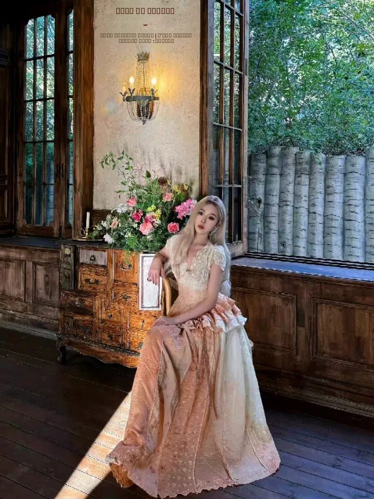 

Традиционный комплект из хлопка и льна ручной окраски: топ и юбка с бахромой и пышной юбкой для женщин, летний модный комплект